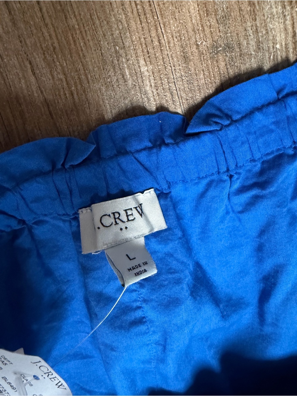 J. Crew Royal Blue Eyelet Maxi Skirt - Picture 4 of 5